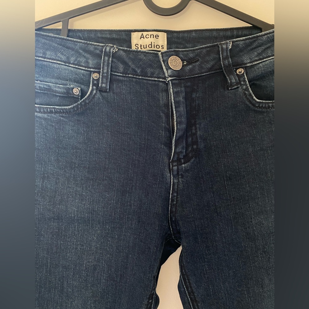 ACNE Slim Fit Blue Jeans